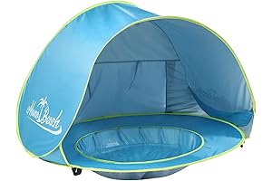 Monobeach Baby Beach Tent: Portable Pool & Sun Shelter For Kids