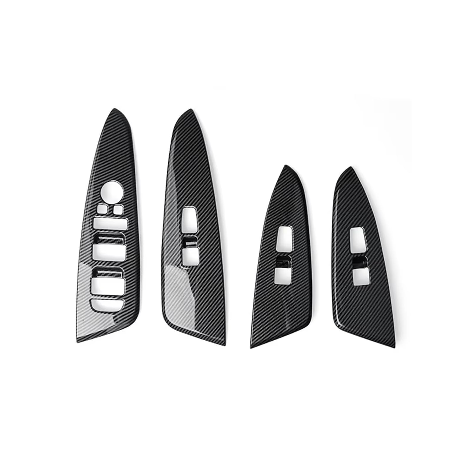 Interior Trim for Kia for Sportage for NQ5 Car Glass Switch Panel Sticker Inner Door Armrest Trim Strip Window Lift Cover Panel Frame Cover(Lhd)