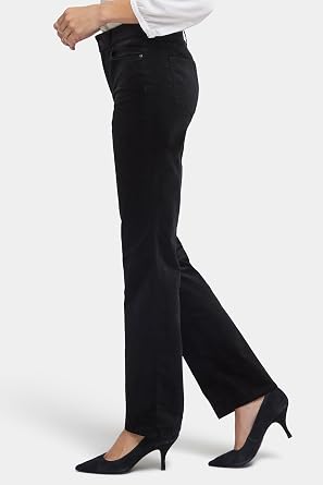 NYDJ Women's Marilyn Straight Leg Velvet Jeans