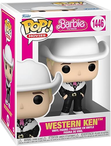 Miniatura 2 de Funko Pop! Movies Barbie - Western Ken - Figura de vinilo coleccionable - Idea de regalo - Producto oficial - para niños y adultos - fanáticos de