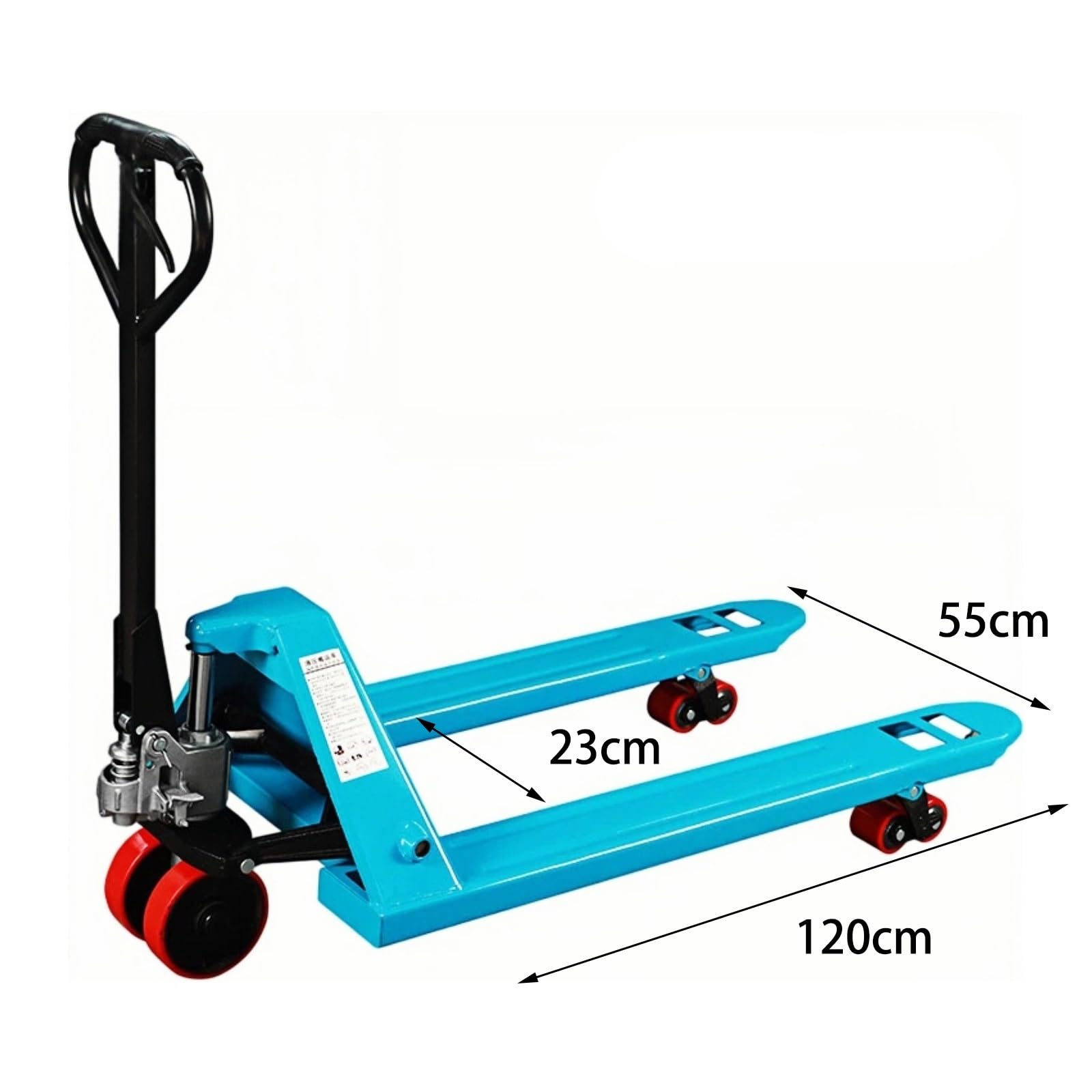 Transpaleta Transpaleta Manual con Mango y Liberación por Pedal for Tareas de Transporte en Almacén Materiales industriales