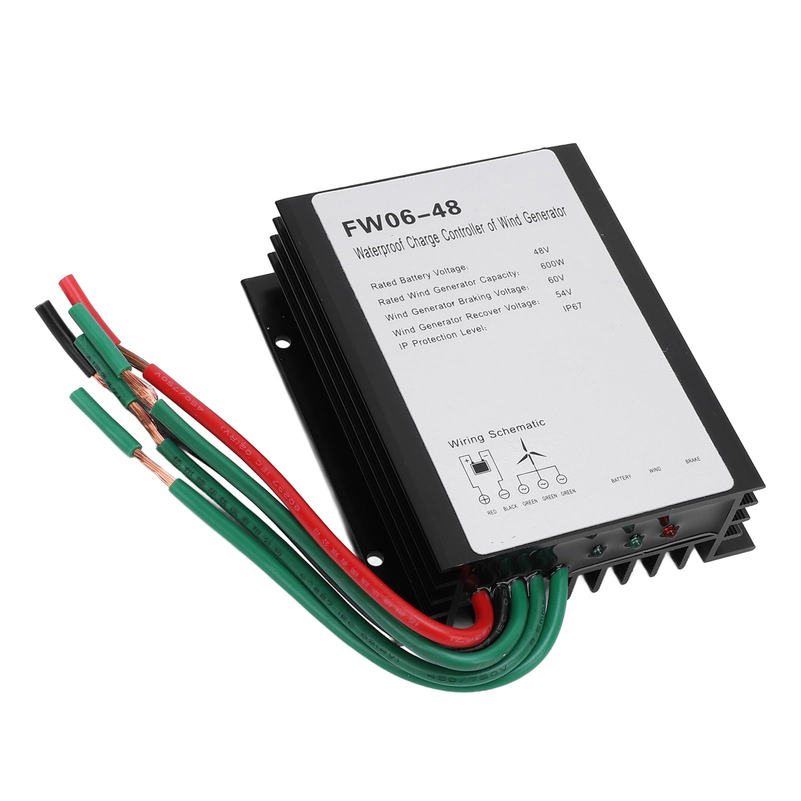 Contrôleur MPPT étanche IP67 anti-gel pour générateur 600W