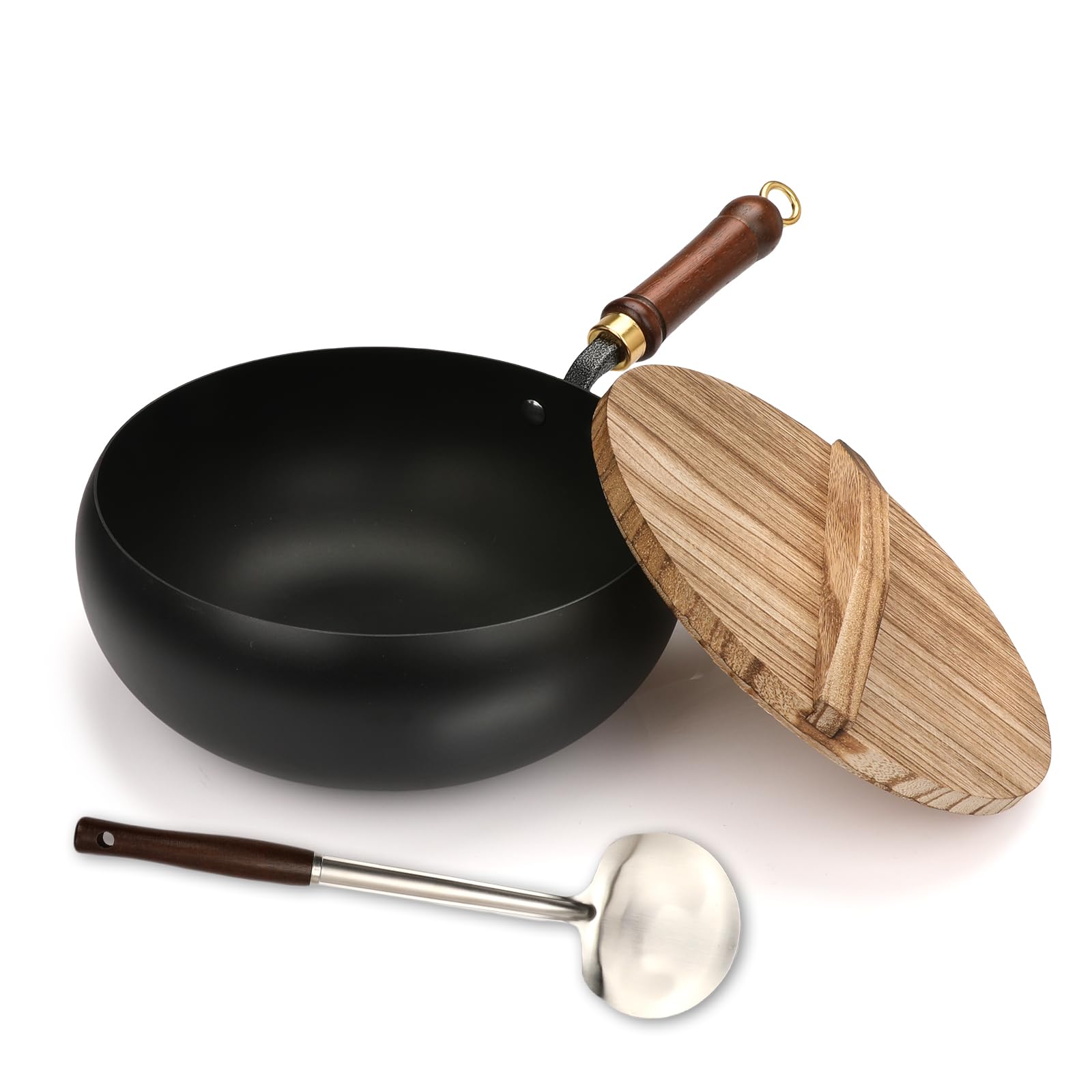 Ryupan☆ Amazon.com: Suntuup Japanese Iron Pan, Uncoated Iron Pan, 9.45