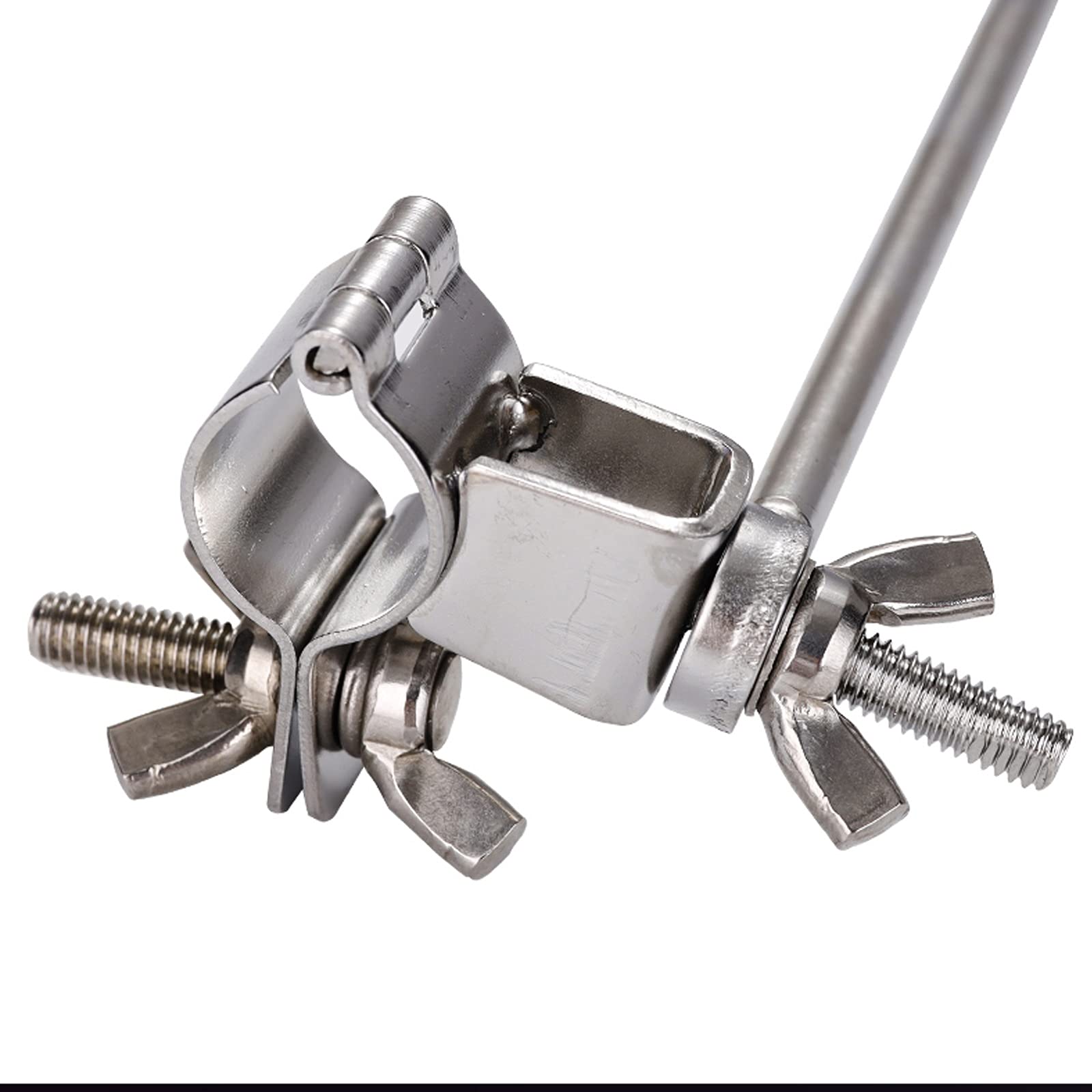 Support Canne a Peche Barreau de pêche au Carbone à Tige de Carbone Tête de pêche en Acier Inoxydable Tige de pêche en Acier Inoxydable Ultra léger Support de Canne à Pêche (Size : A)
