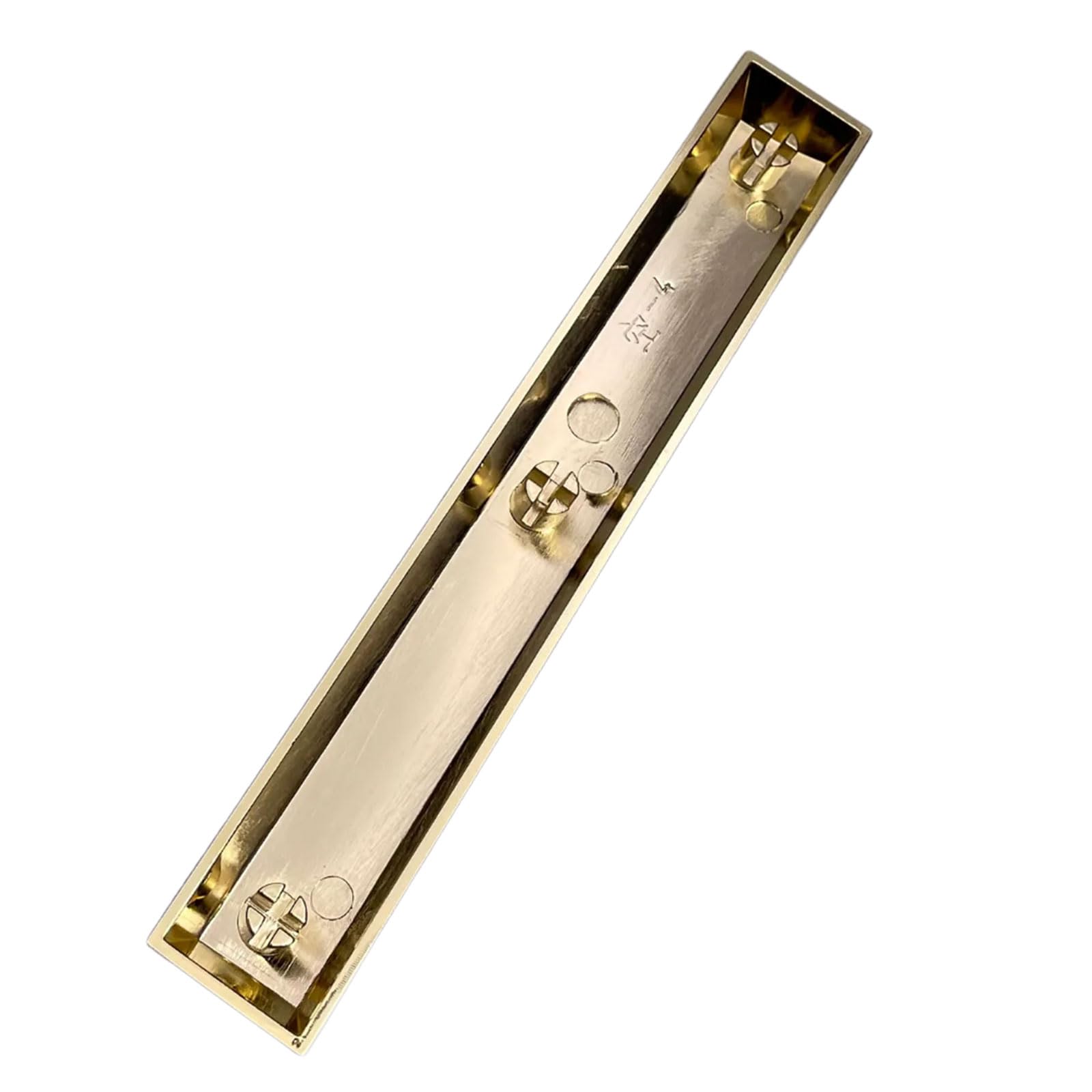 Zeizafa Alloy Spacebar Keycap Gold/Silver Finish High Durability Metal Keycaps For Mechanical Keyboards Enhances Typing