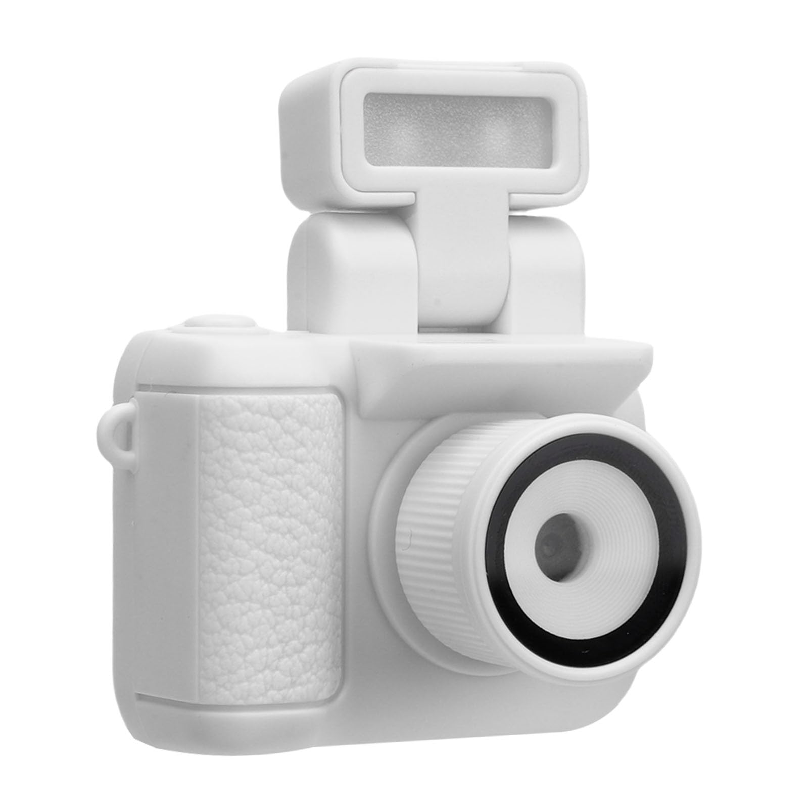 Fabater Mini Keychain Camera, 1080P Mini Retro Digital Camera, 1.44 Inch HD Display Thumb Sized Tiny Portable Small Camera with 32GB Memory Card, Built in Flash (White)-picture-35