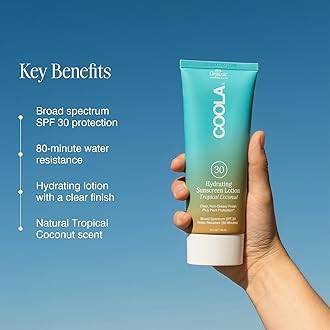 Coola Classic Body Sunscreen Lotion SPF 30 - Tropical Coconut For Unisex 5 oz Sunscreen