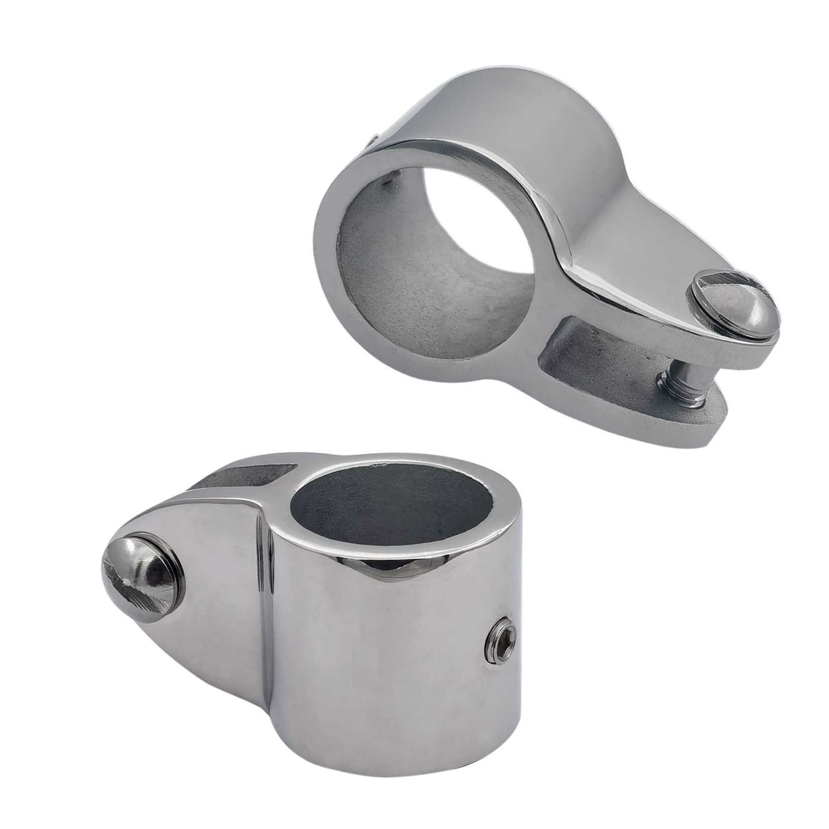 RANYUSS 2PCS of Marine Grade 316 SS 7/8IN(22.4MM) I.D.Bimini Top Jaw Slide Boat Hardware Fitting for 7/8