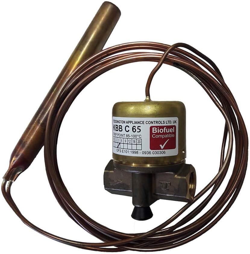 KBB 65 Degree Remote Fire Valve- 12 Metres