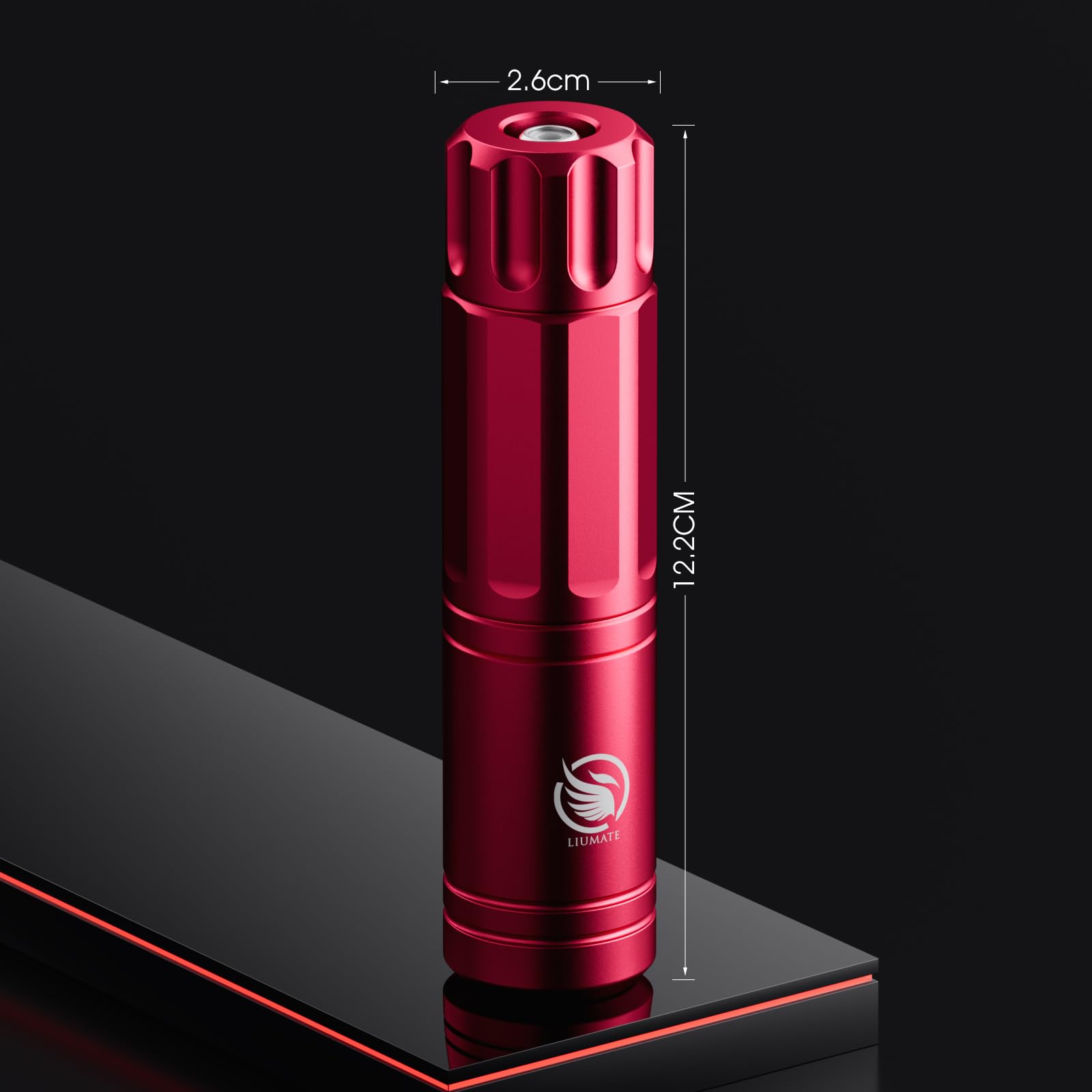 Drahtloser Pen Maschine Set mit 2 Stück 1500mAh Batterie 10 Stück Nadel 10 Tinten Komplette Zubehörteile für Anfänger
