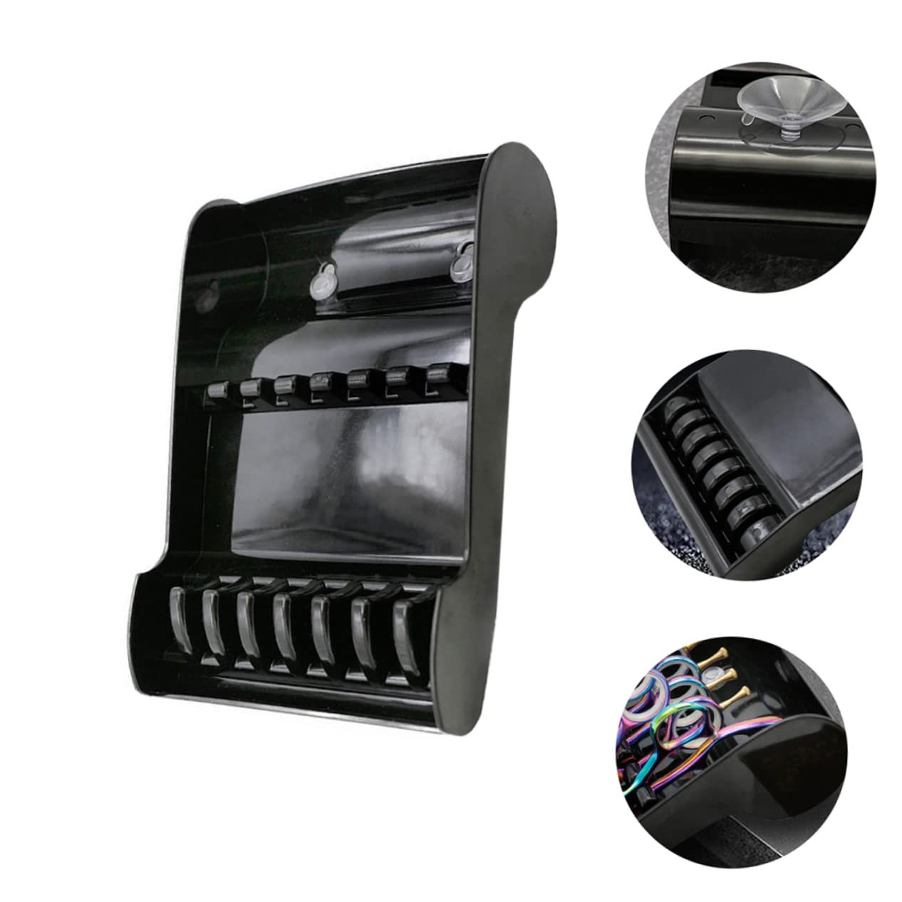 VICASKY Hairdressing Scissors Rack Organizer Scissors Storage Box Hair Cutting Holder Made of Material Easy to Use