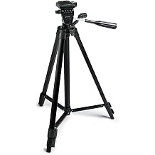 INCA Inca Aluminum Tripod with 3-Way Head i330G, Full Height 133cm, Gear Center Pole, Carrying Bag Included INI330G