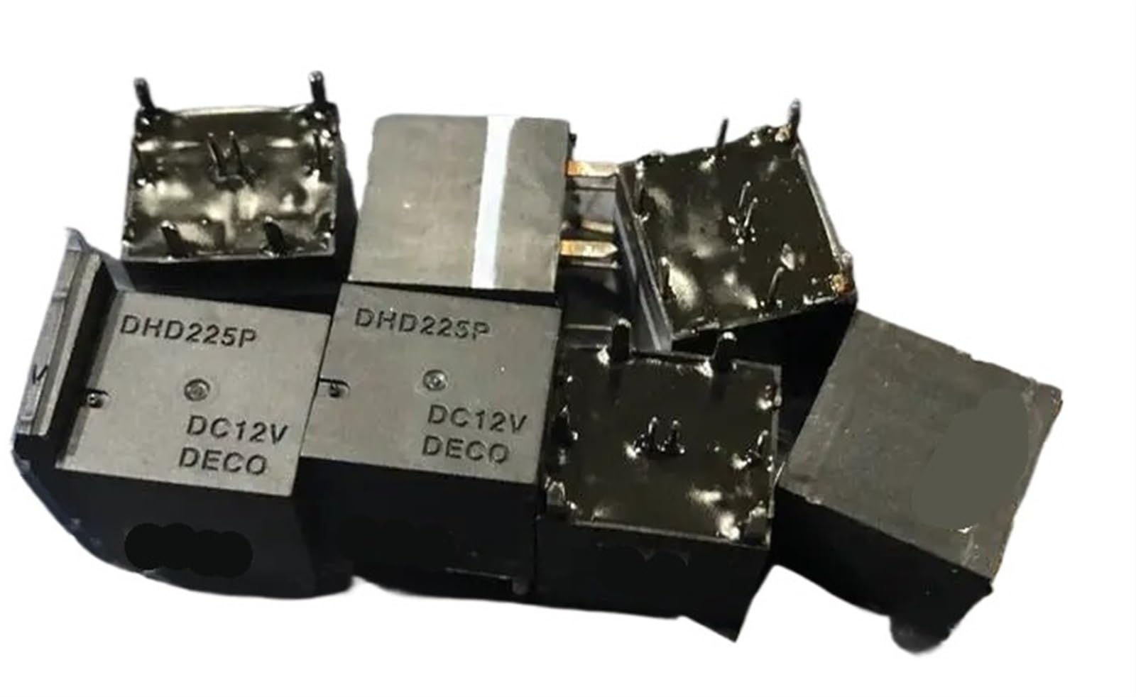 Relé 12V DC 8 pines DECO HEM DHD225P interruptor electromecánico de componentes 2