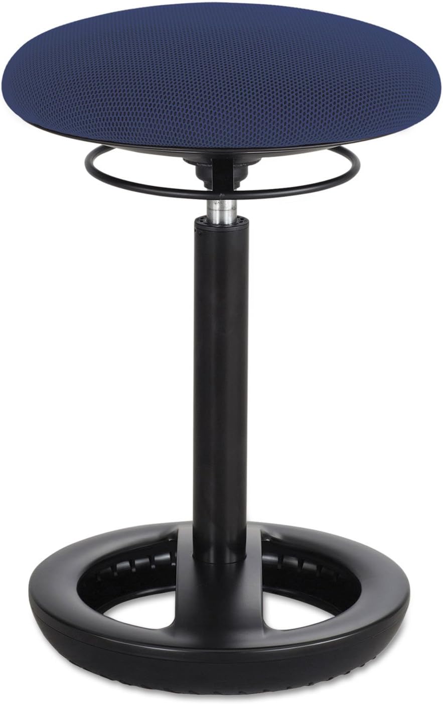 Safco Twixt Active Movement Seating Chair, Ergonomic Support, Extended Height, Green Mesh