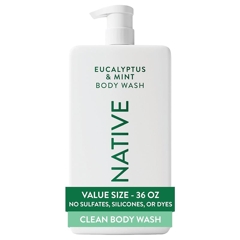 Sabonete líquido corporal Native Eucalyptus & Mint, 1,06 L
