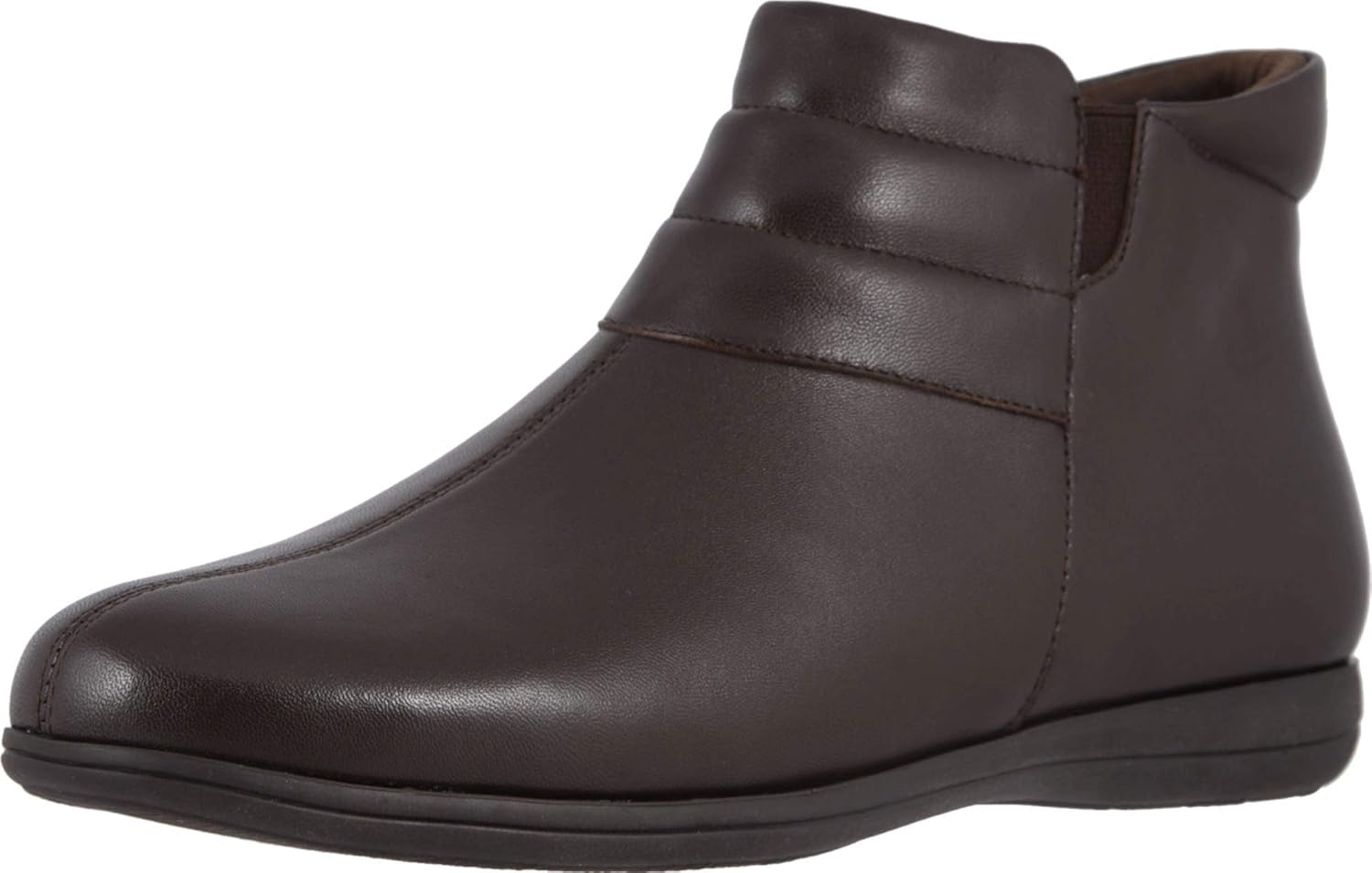 Trotters Women's Dory Ankle Boot, Dark Brown, 11.0 M US