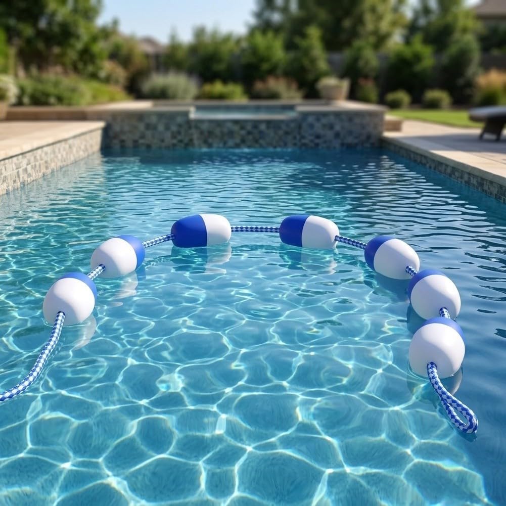 Corde Flottante Piscine 10m Matériau pour robuste Intérieur Corde