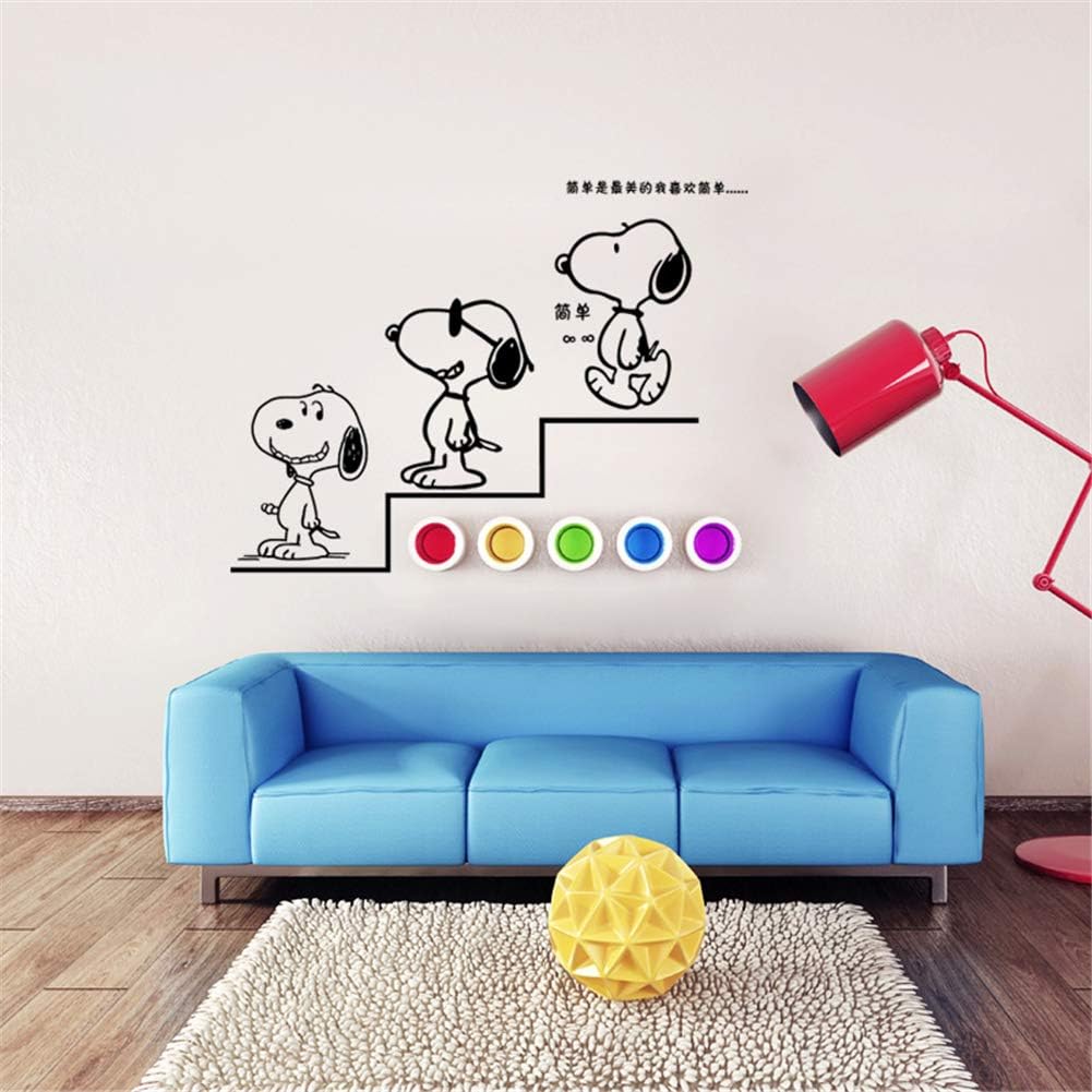 Amazon Surenhap ウォールステッカー スヌーピー 壁紙シール 子供ステッカー スヌーピーステッカー ホーム装飾 背景のステッカー 壁紙シール 壁ステッカー 防水 おしゃれ キャラクター 壁シール 子供部屋 ウォールステッカー オンライン通販