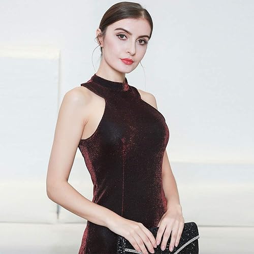 Miniatura 4 de ROYAL SMEELA Vestido chino Qipao para mujer, Cheongsam con cuello mandarín, maxi vestidos chinos, ropa tradicional