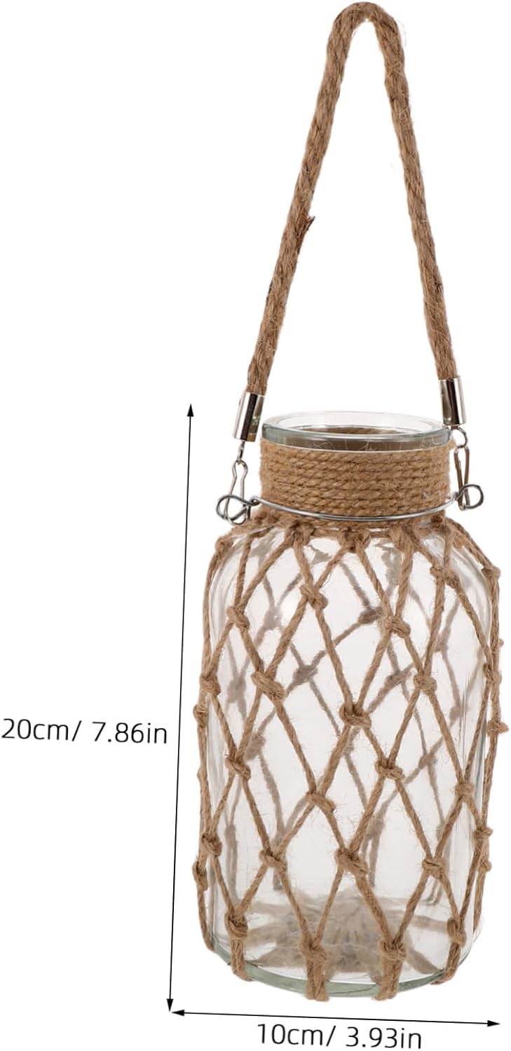 Modern Minimalist Transparent Glass Vase for Hydroponic Plants and Fresh Florals Height Multiuse Decorative Vase for Home Office and Study Decor