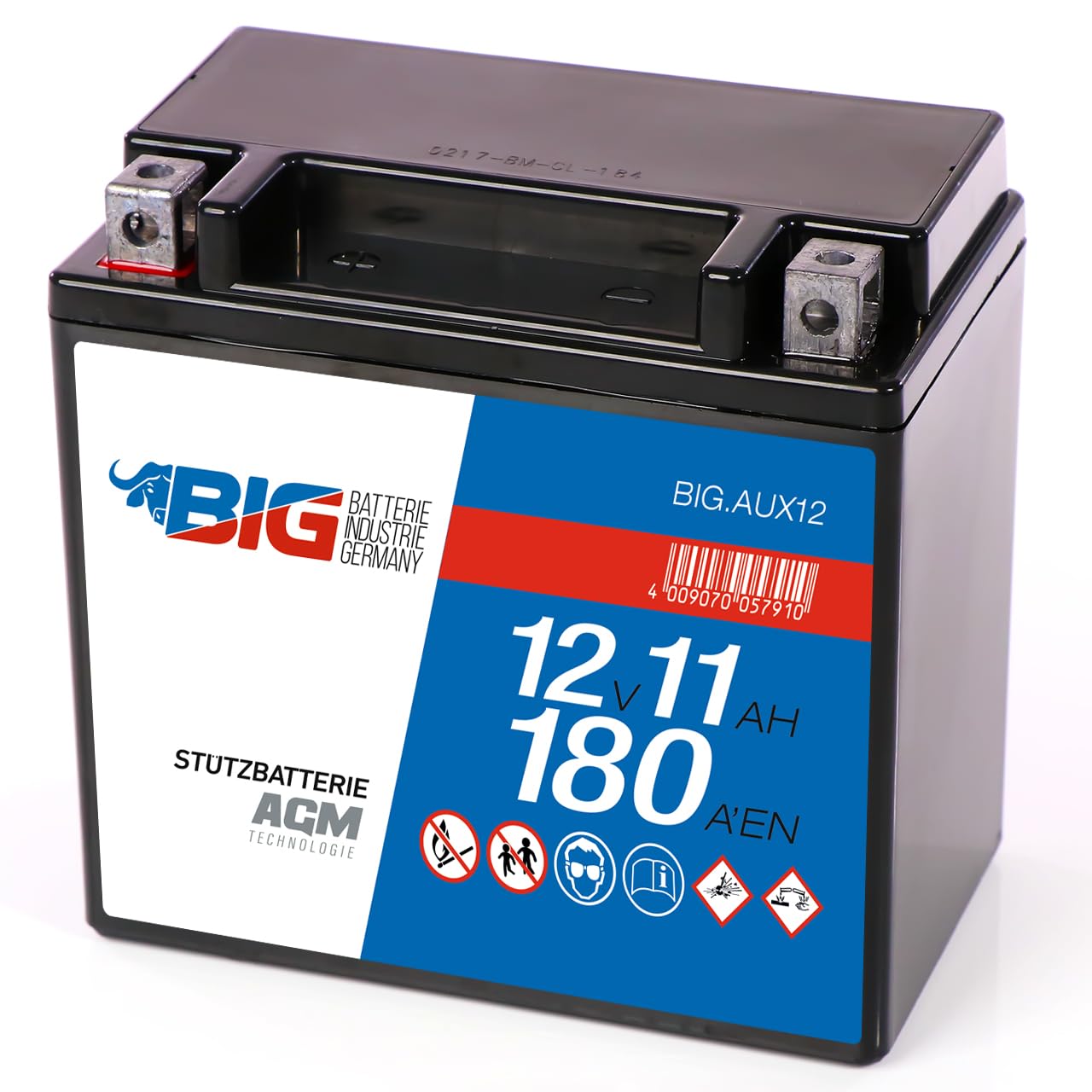 BIG Stützbatterie 12V 11Ah AGM AUX12