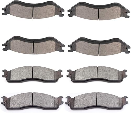 Vista 696 de SCITOO - Juego de pastillas de freno de cerámica