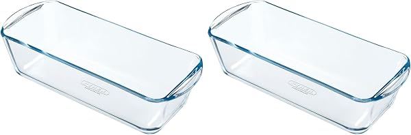PYREX - Bake & Enjoy - Moule à Cake en Verre Ecru 28 x 12 x 8 cm - 4