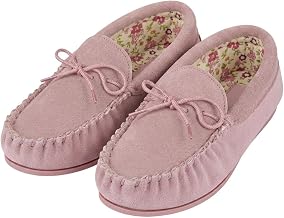 Mokkers Ladies Real Suede Leather Moccasin with Hardwearing Sole | Hardwearing Sole
