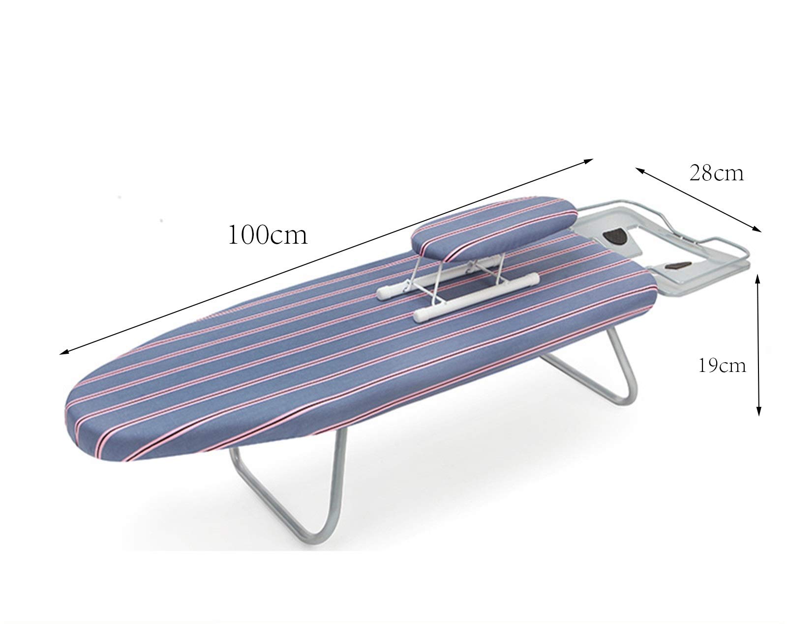 Tabla de Planchar portátil, Mesa de Planchar de Metal de área Grande, Tienda de Ropa, sastrería, Dormitorio, Soporte de Planchado Plegable, fácil de almacenar