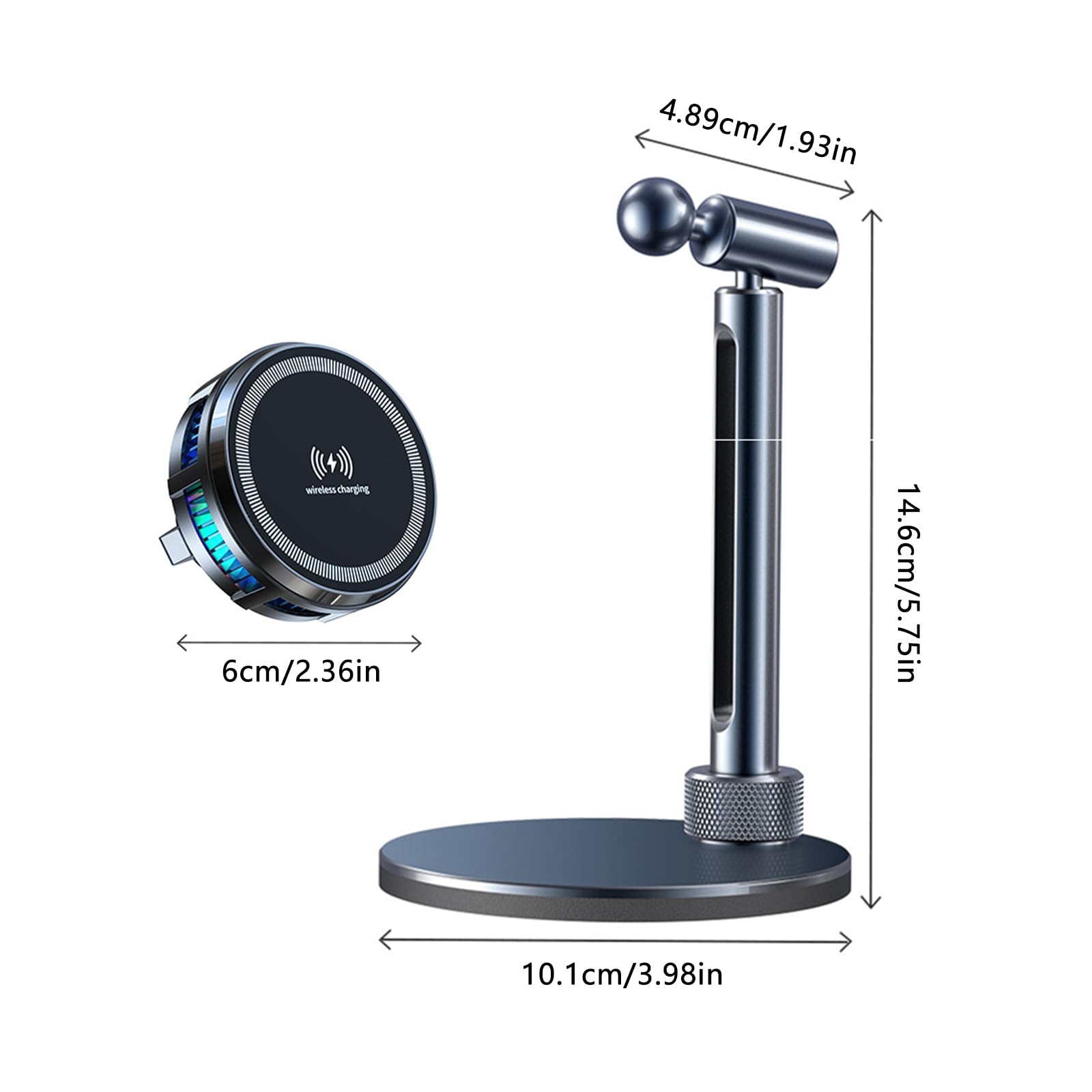 Universals magnetischer Telefonhalter mit 15 W schnellem