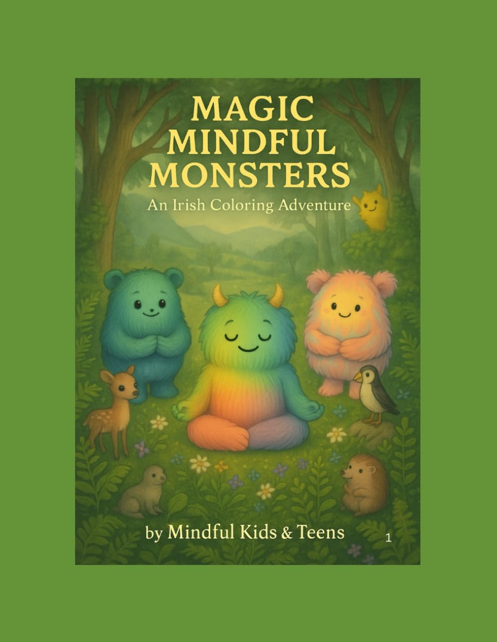 Magic Mindful Monsters: An Irish Coloring Adventure