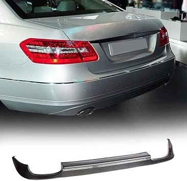 Carbon Fiber Rear Bumper Diffuser Lip Kits fits for Mercedes Benz W212 2010-2013