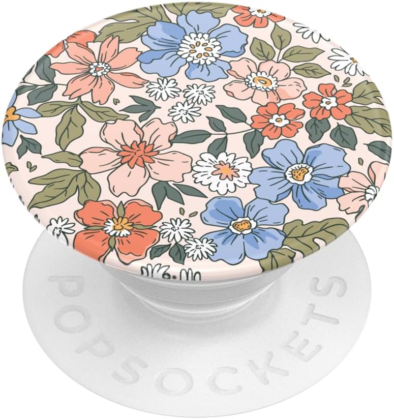 Adhesive Phone Grip, Holder, Phone Stand, Flower - Country Fields