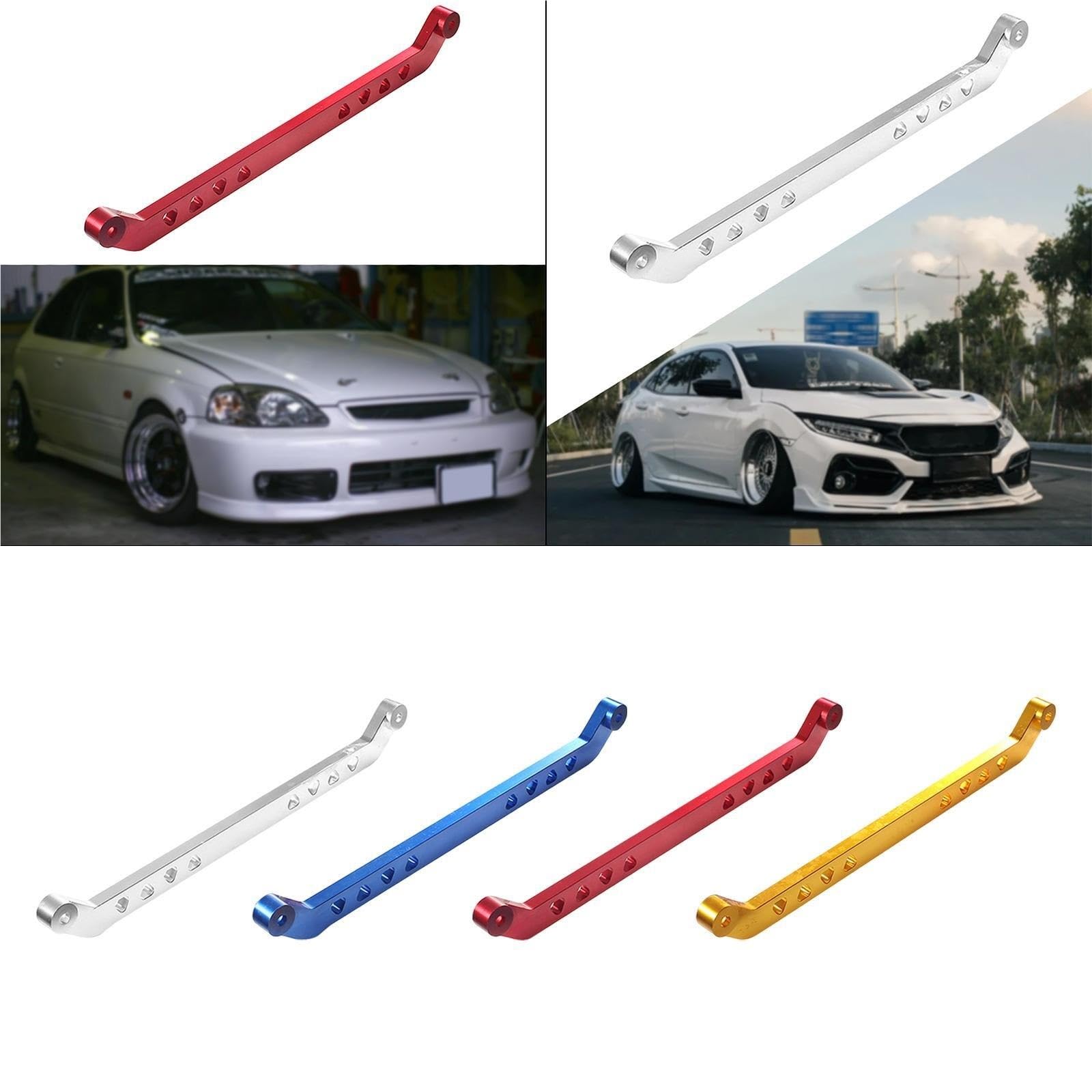 drążka kierowniczego narzędzie Pasuje do Honda Civic EK 1996-2000 tylna dolna rama pomocnicza spinka krawata lekki wahacz samochodowy akcesoria wymiana części(Gold)
