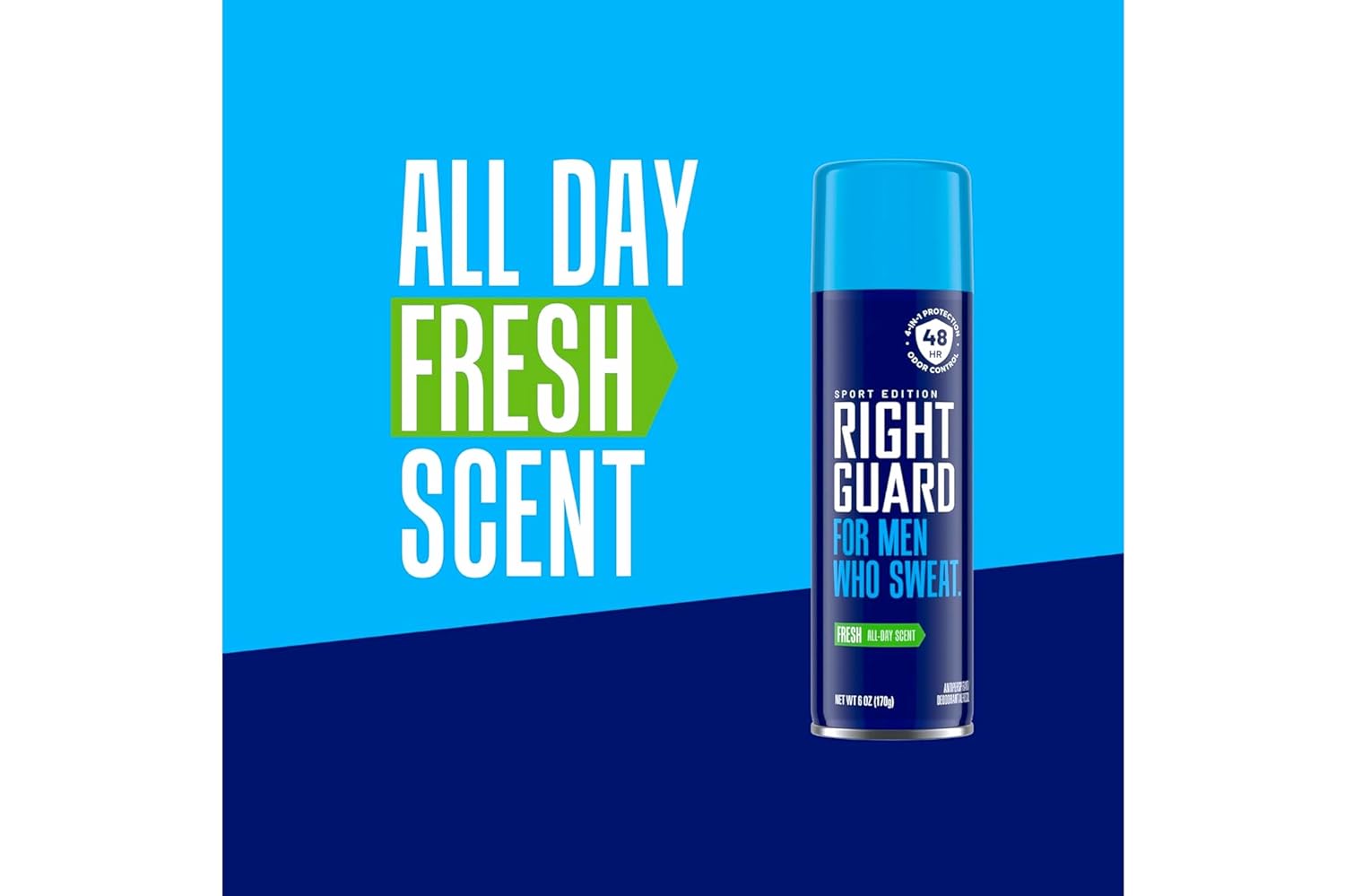 Right Guard Antiperspirant Spray, Sport Fresh 6 oz (Pack of 5) - Image 5