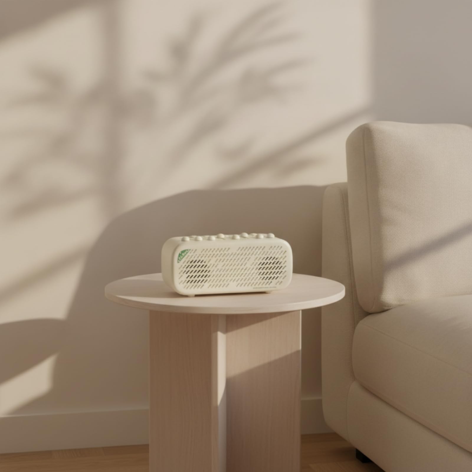 Milageto Bluetooth Schlafhilfe Geräuschmaschine Lautsprecher Klanggerät Nachtlicht mit Klarer Audiowiedergabe Und Rauschmaskierung für Schlafzimmer Babyzimmer Büro Reisen