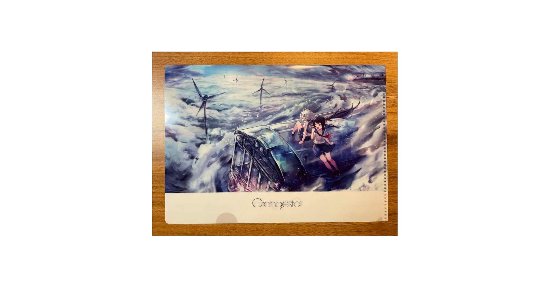 Amazon.co.jp: Orangestarクリアファイル 空想列車 アスノヨゾラ哨戒班