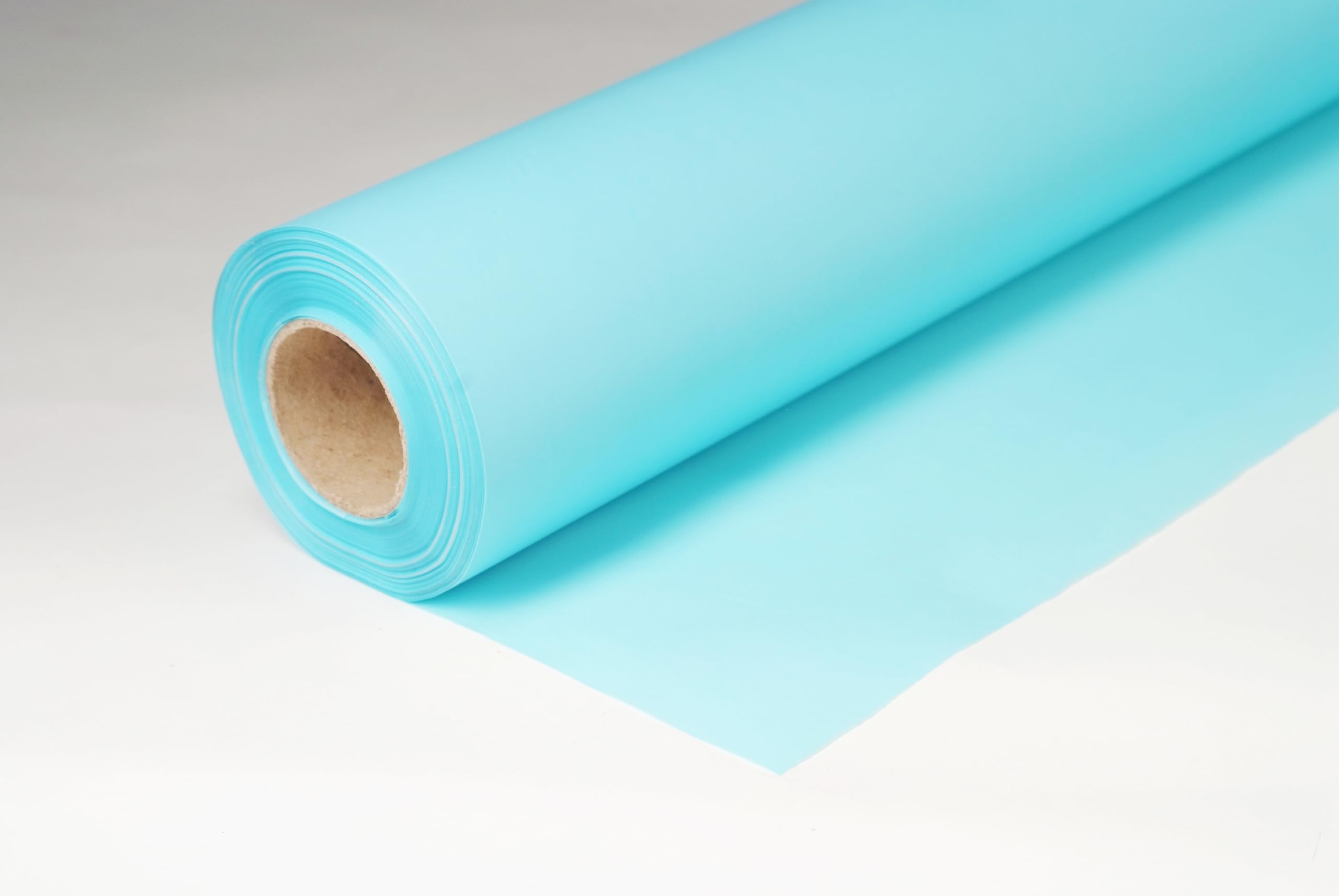 Cellophane Wrap Hamper Florist Film - 800mm Wide x 80m Long - 1 Roll - Blue | Wrapping Paper & Gift Wrap for Bouquets, Baskets & Hampers – Supplied On a Cardboard Core