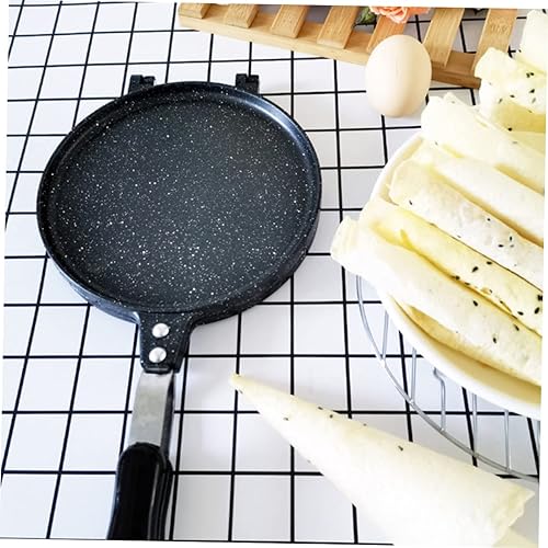 Miniatura 8 de BESPORTBLE Sartén para huevos, sartén para hornear de cocina, utensilios de cocina antiadherentes, cono de helado, molde para panqueques, molde para