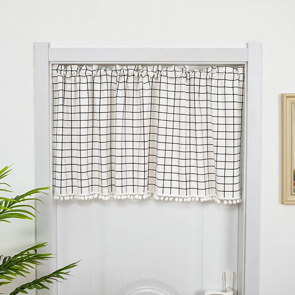 Rideaux de séparation en coton anti-poussière pour meuble bas