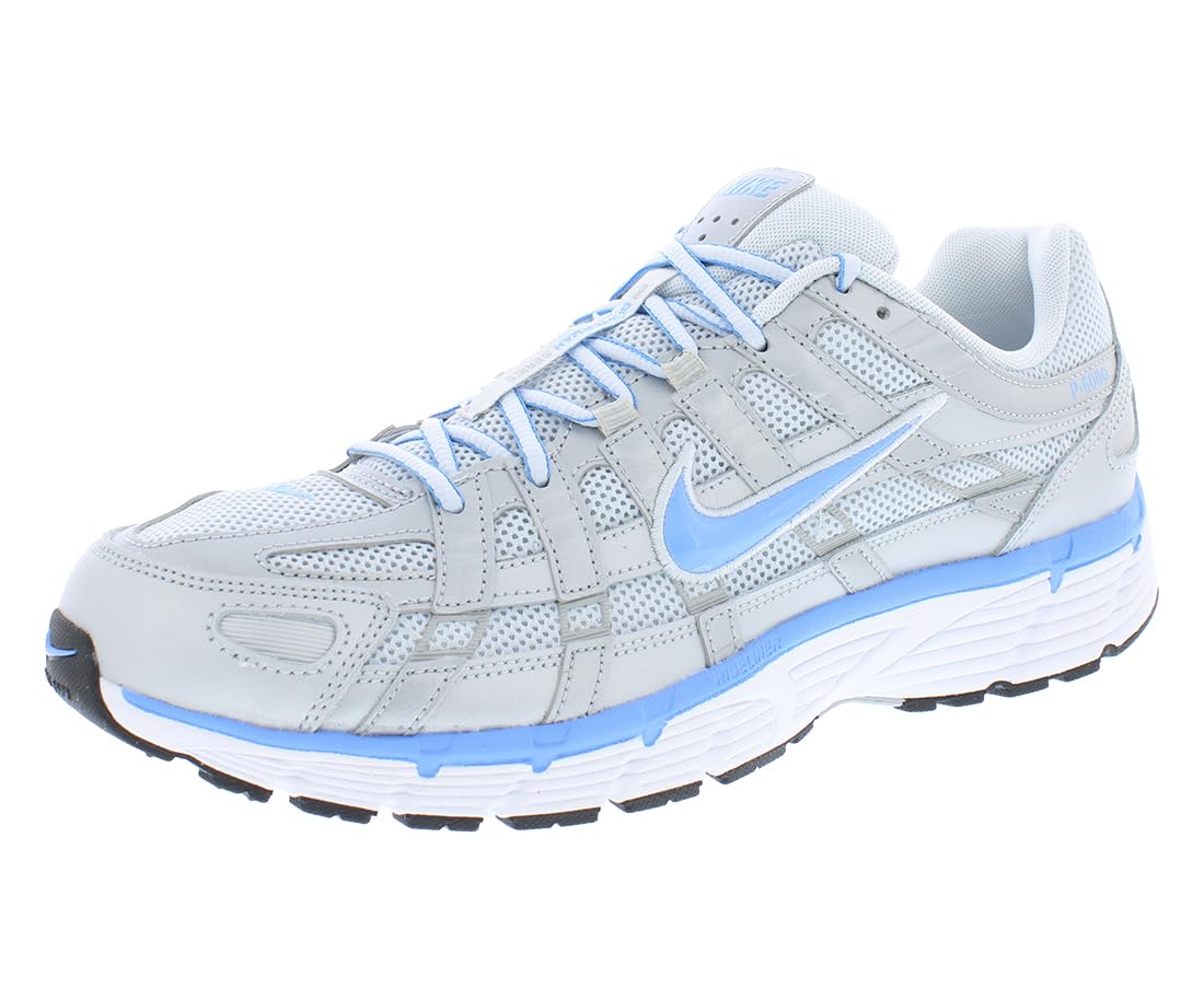 NIKE CD6404-025 P-6000 Men MTLC Platinum/University Blue UK 3