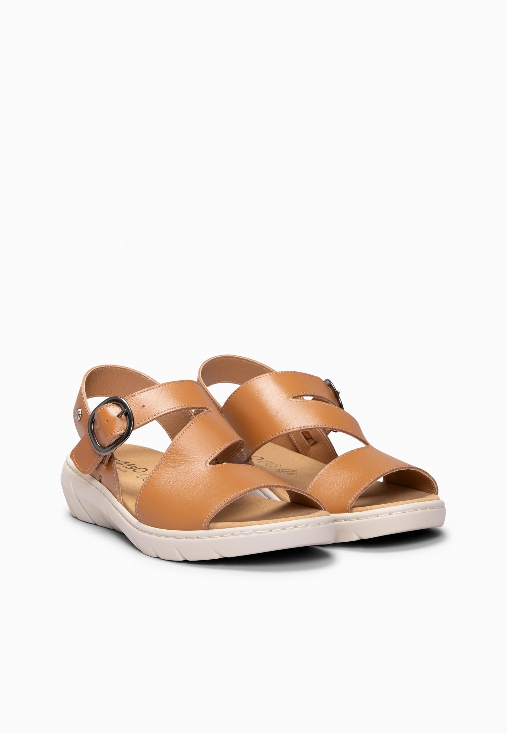 miMaO. Sandalias con Plantilla extraíble de Piel para Mujer. Diseñado y Fabricado en España