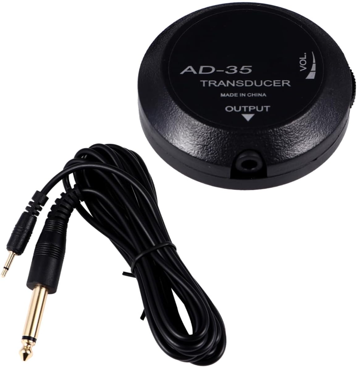 TOYANDONA Acoustic Pickup for Ukulele Banjo Mandolin Volume Easy Installation Cable Compatibility Design