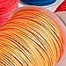 PciDinFo 485lb / 220kg UHMWPE Throw Line for Tree Climbing Arborist 49ft / 15m, Orange