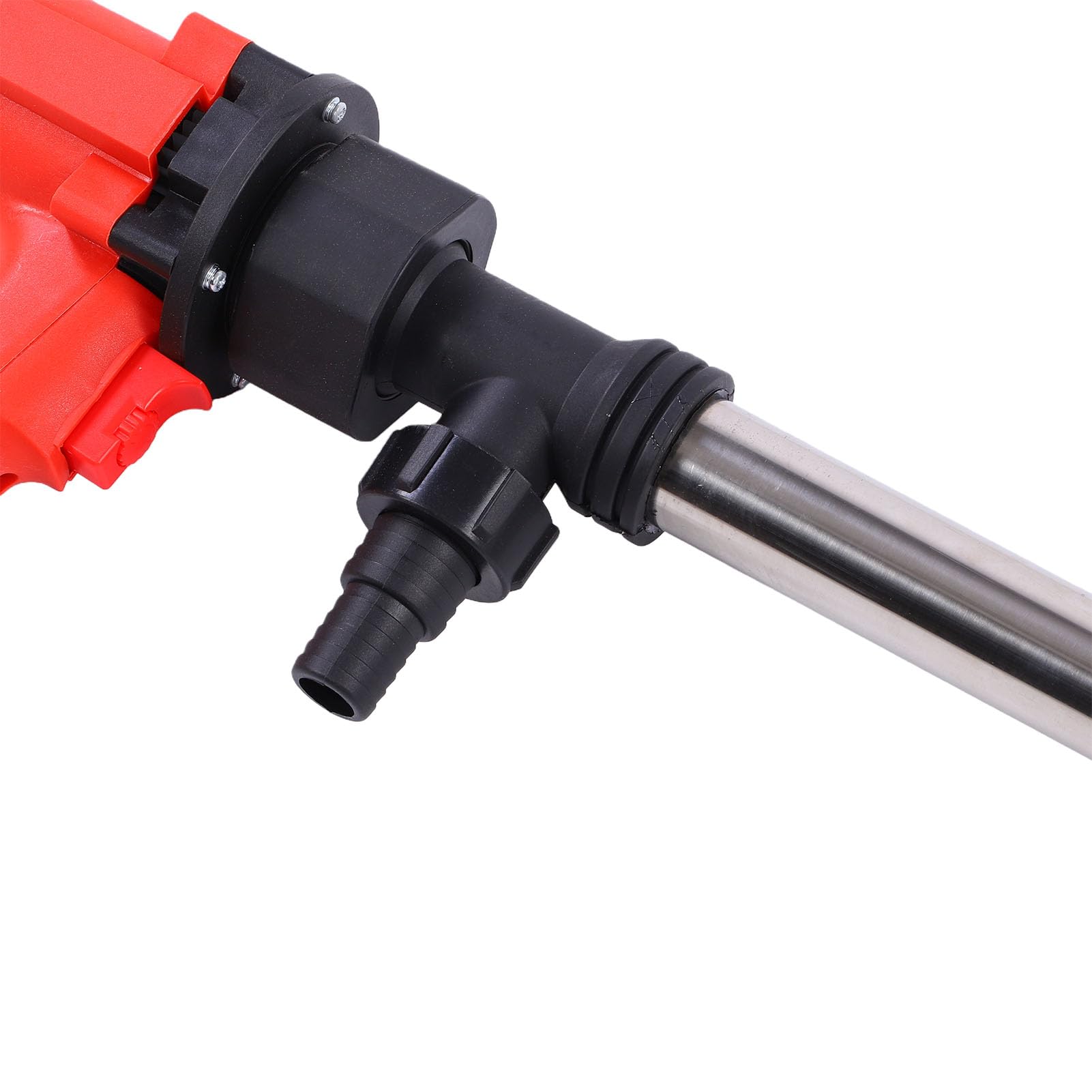 FTVOGUE Tromba a Stantuffo 6 Livelli, Pompa Elettrica 8000RPM, (Spina | Adatto per derv, kerosene, ottima tenuta, tubi in acciaio inossidabile, 60-80 LPM