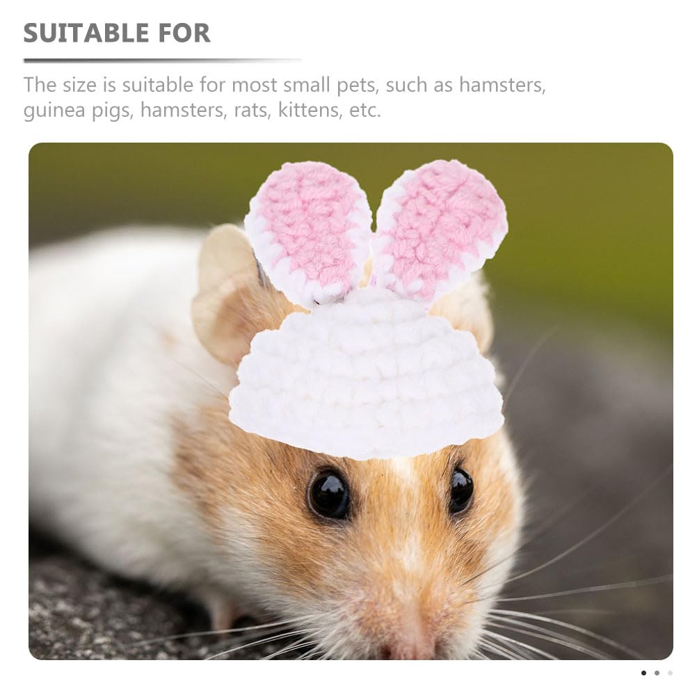 Amazon | Mipcase ハムスター 帽子 2個セット ニット ミニチュア