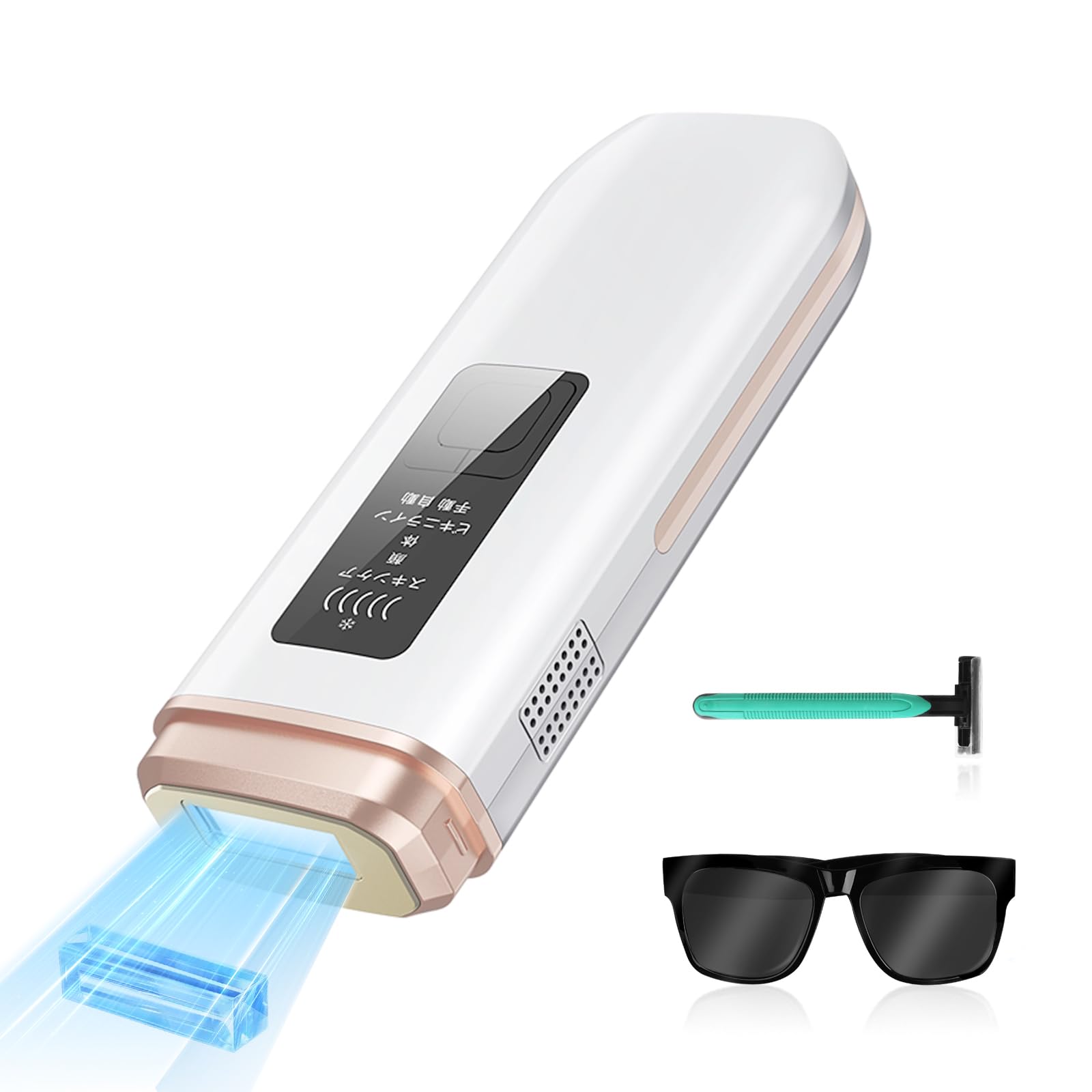 Nodime 脱毛器 3色フィルター付き Nodime 脱毛器 3色フィルター付き