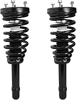 Vista 2013 de Detroit Axle - Kit de suspensión delantera de 10 piezas para Chevy Aveo Aveo5 Pontiac G3 Wave 2 Ready Struts Assembly 2 Enlaces de barra