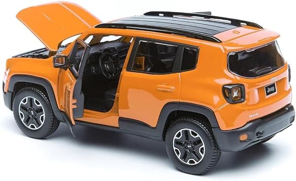 MAISTO - Jeep Renegade 2014 - Modellino Realistico Auto in Scala 1:24, Licenza Ufficiale Jeep, Età Consigliata 3+ Anni - 2