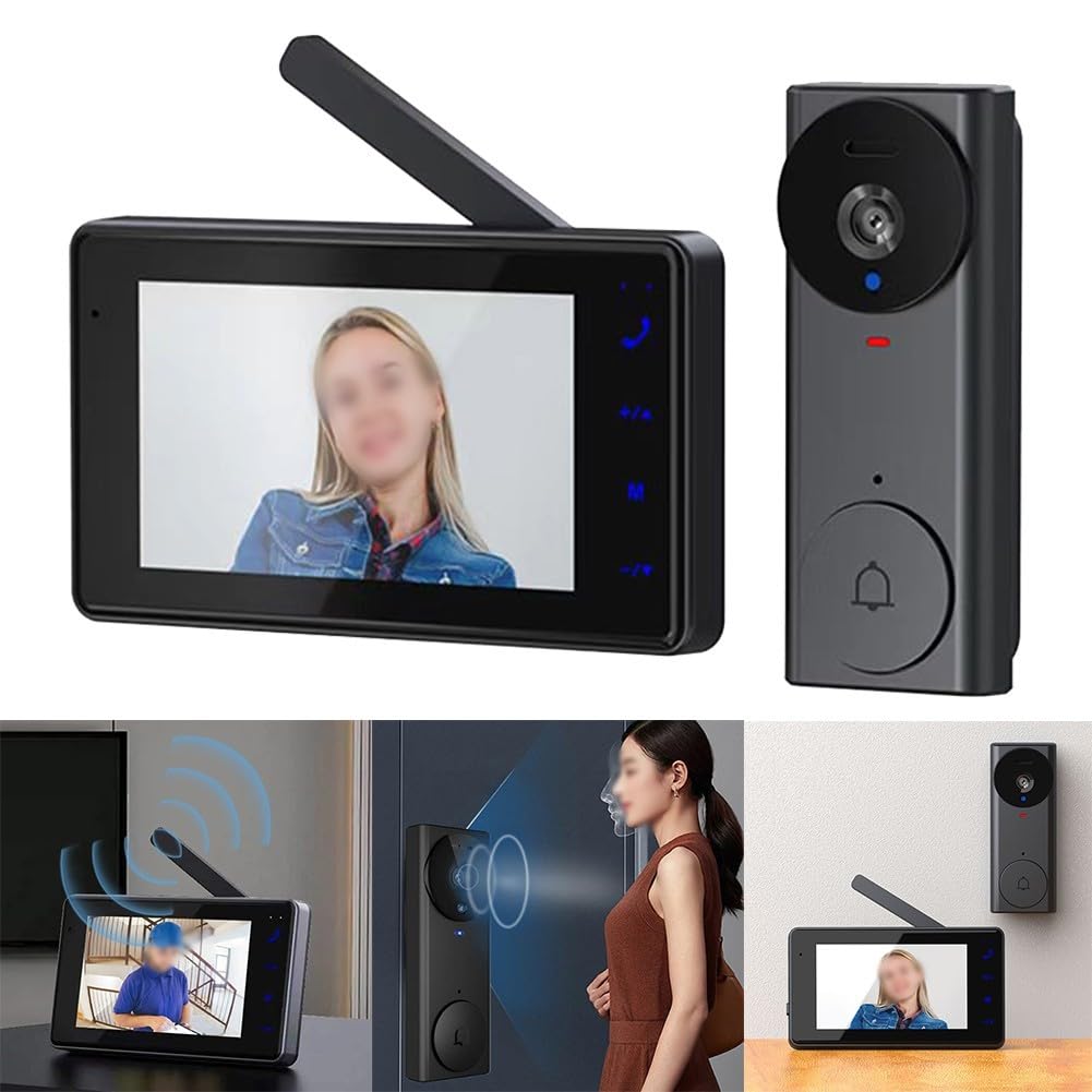 Interphone vidéo 4,3" HD